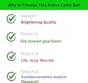 LibidSafe Pure Amrit Celtic Sea Salt | 100% Natural & Hand Harvested | Premium Grade Sel Gris Sea Salt | Save Your Family From High Sodium, use Our Low Sodium Celtic Salt gallery image