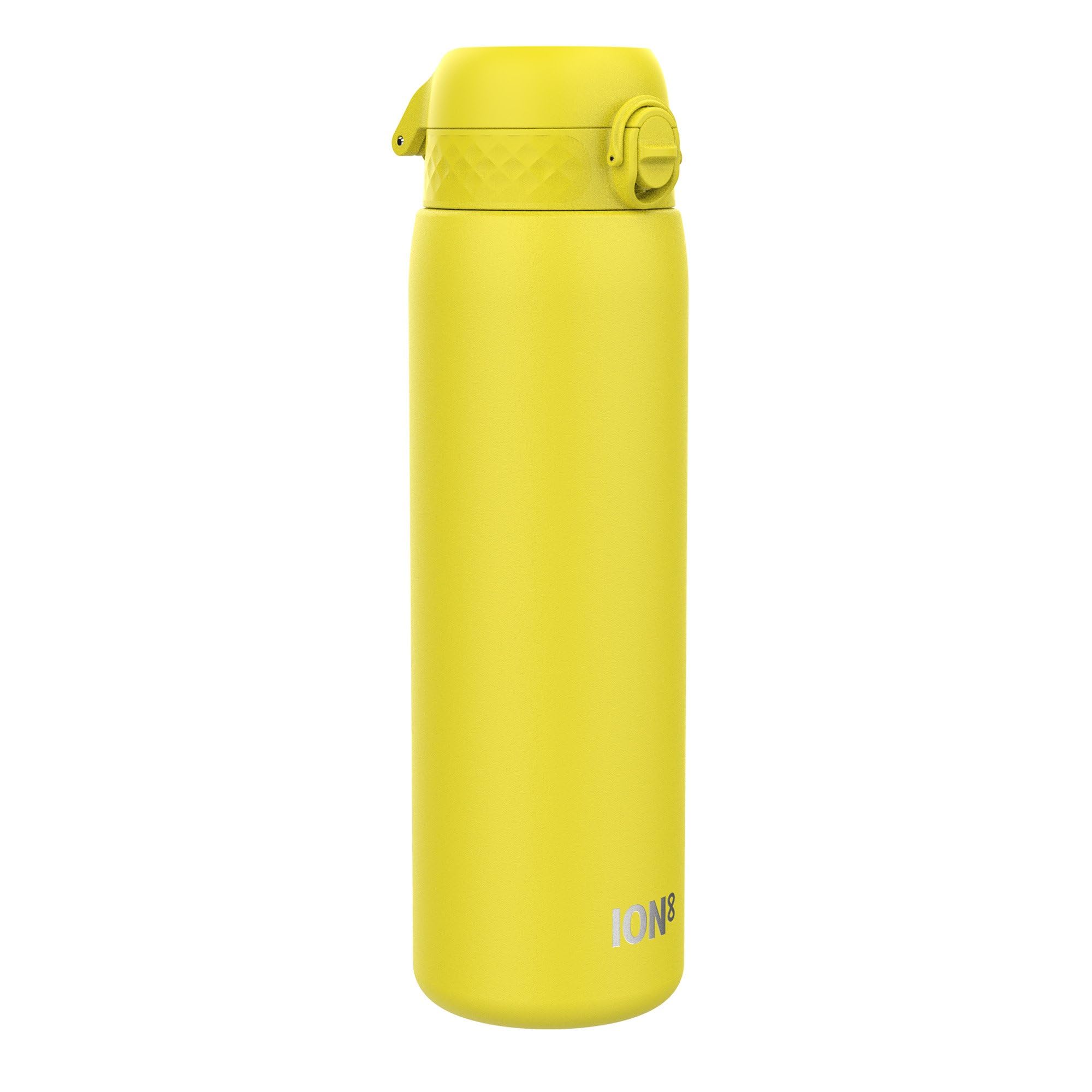 Ion8 Vakuumisolierte Edelstahl-Trinkflasche, 1 Liter, 920 ml, Auslaufsicher, Einhandöffnung, Sichere Verriegelung, Spülmaschinenfest, Tragegriff, Langlebig, Ideal für Sport und Yoga