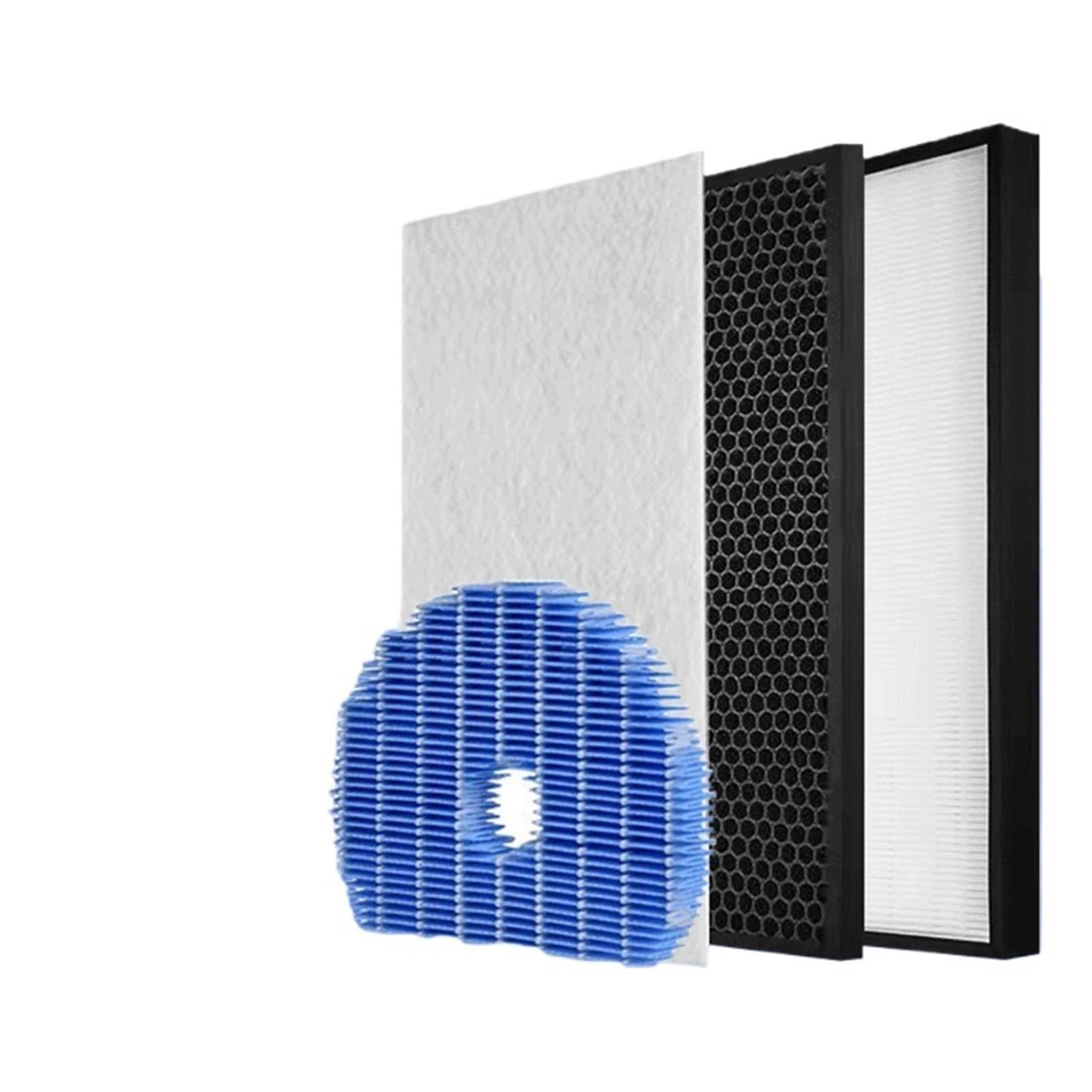Jinghewz 4Filters Fz-D60hfe Fz-G60dfe Fz-G60mfe Humidifying Filter Carbon Charcoal Filter Hepa Filter For Air Purifier Kc-G61rw Kcg61(4Filters)