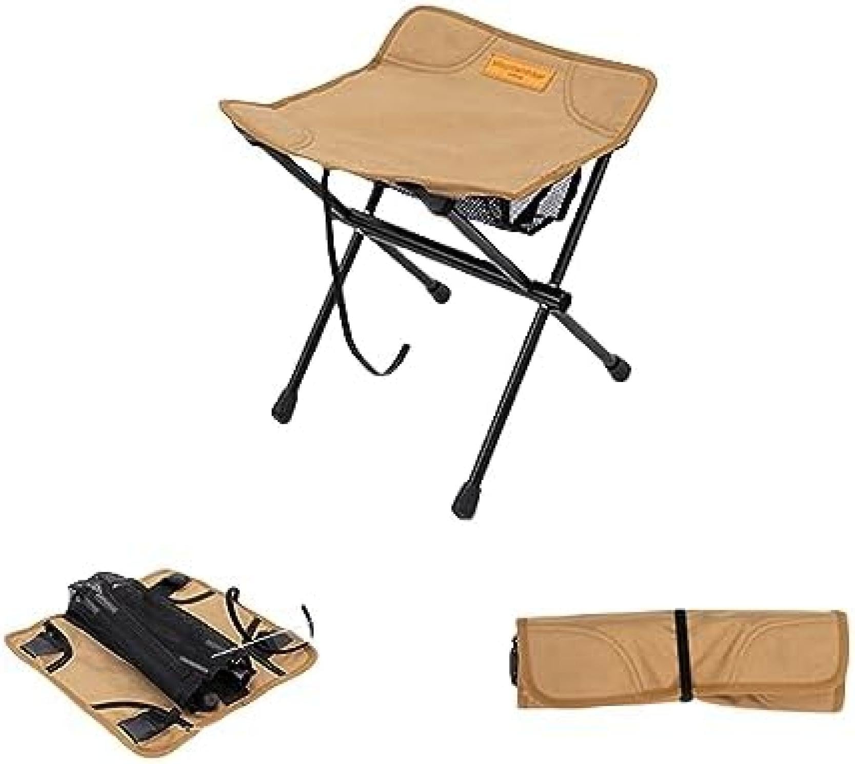 Amazon.co.jp: アウトドアチェア コンパクト椅子 高さ33cm 超軽量500g