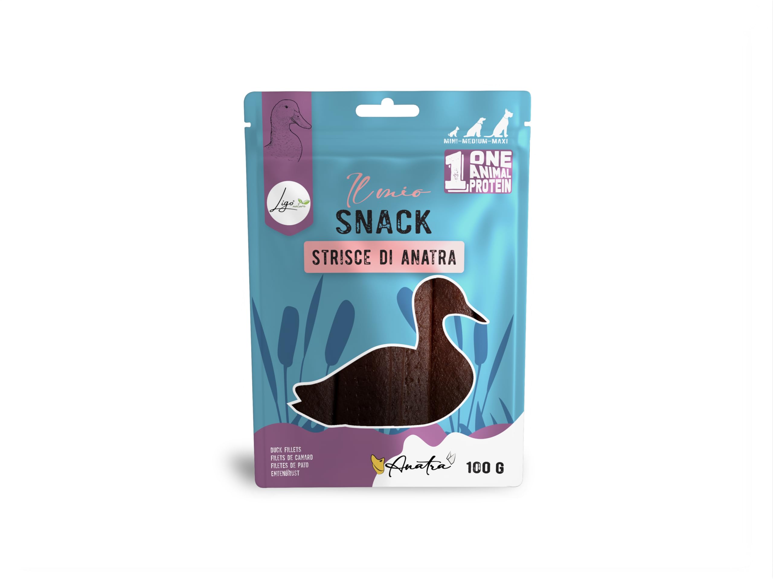 Ligo Nature Il mio snack SOFT (Strisce, Anatra)