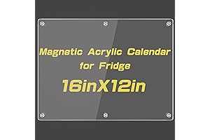 Acrylic Magnetic Dry Erase Board Calendar