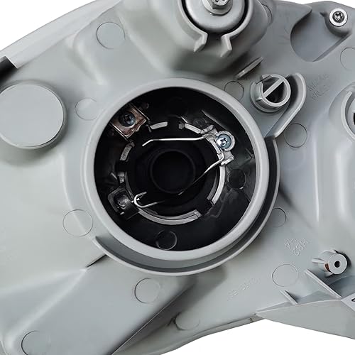 Miniatura 7 de KinHall Par de faros delanteros halógenos Pontiac Vibe 2005-2008, par izquierdo + derecho, kit de montaje de faros delanteros laterales del