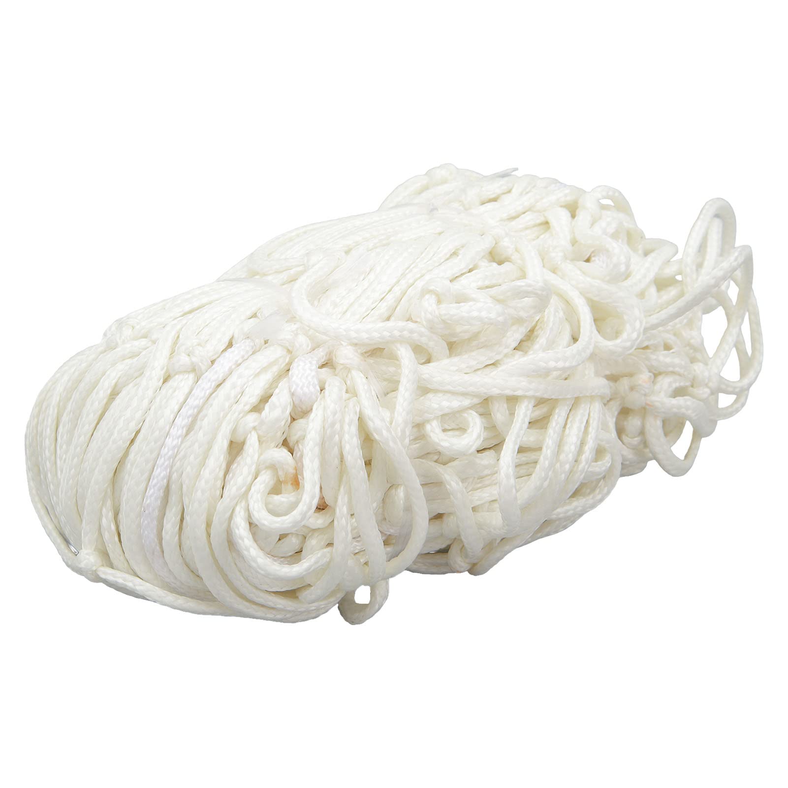 Rete da calcio in poliestere luminoso, facile da montare, reti di ricambio per porte da calcio, per partite di calcio, allenamento, allenamento, partite, uomini, donne, bambini,
