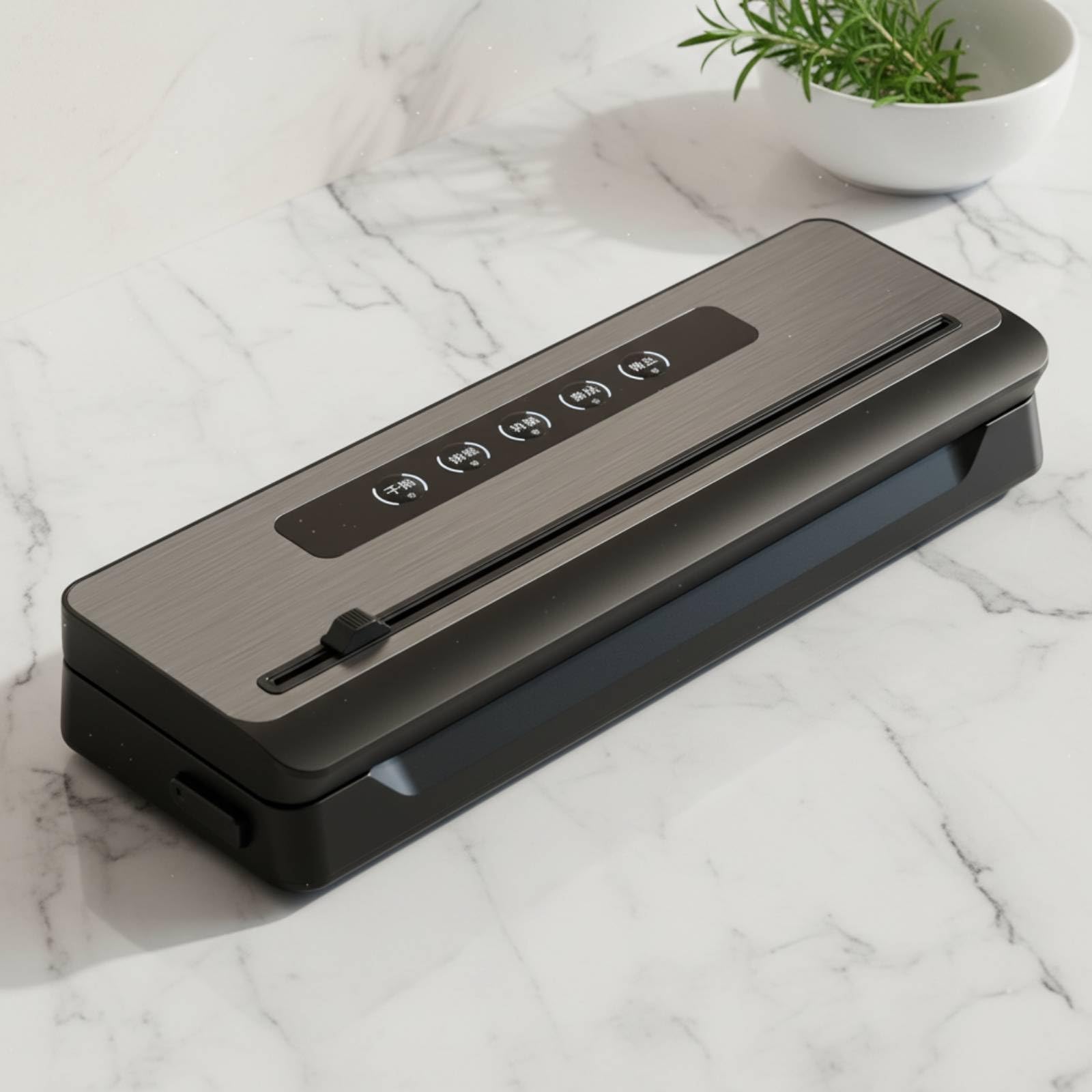 predolo Sellador al Vacío Automático Selladora Envasadora Conservadora Empaquetadora Apto para Alimentos Secos y con Humedad Manejo Sencillo Sellado Ajustado