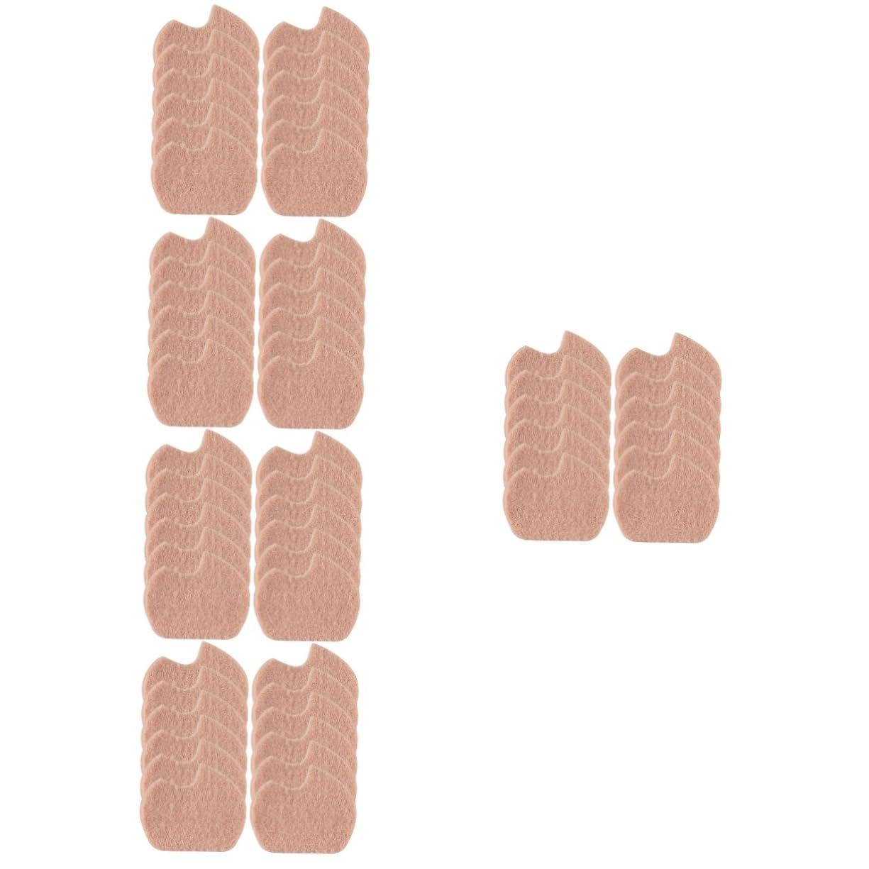 Healvian 5 Sets Vorfußpolster Atmungsaktiv Leicht Und Robust Für Fersen- Und Wundsein 6 Paar X 5