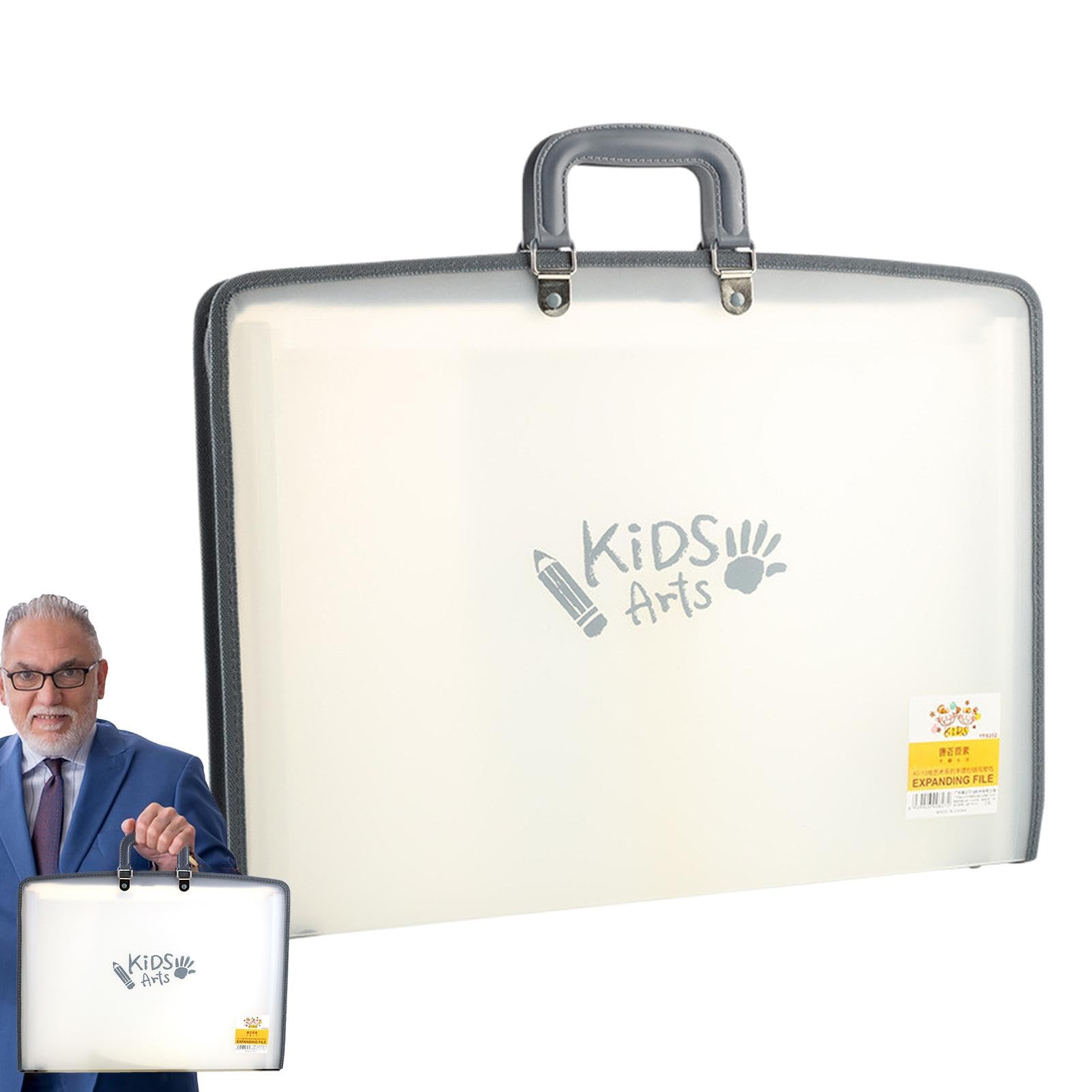 Carpeta de archivos expandible, Organizador de documentos Carpeta de | Organizador portátil de almacenamiento de documentos, carpeta acordeón para el hogar, e