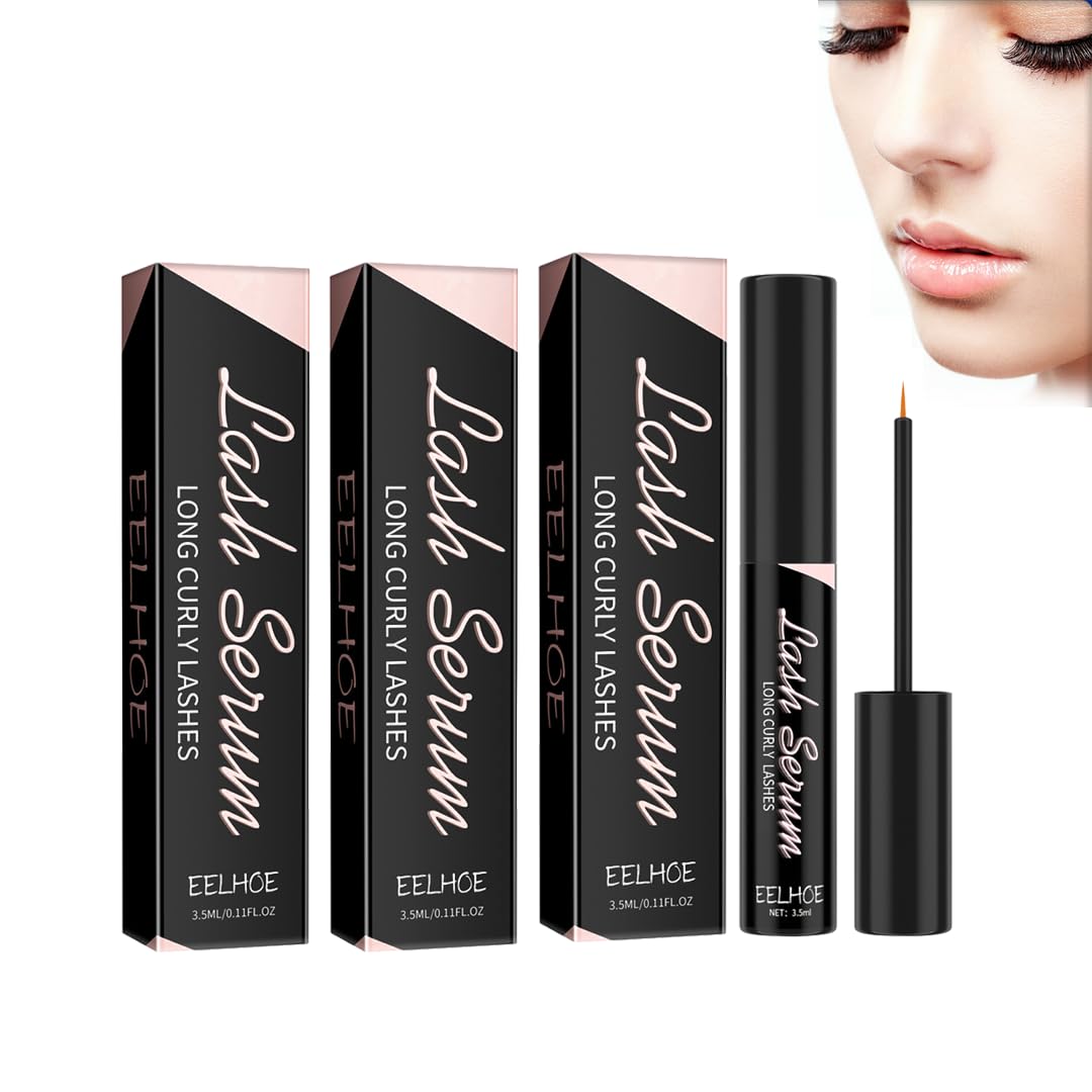 Lashcare Natürliches Wimpernserum ohne Hormone - Für schnelleres Wimpernwachstum, Intensiv längere & dichtere Wimpern - Pflegendes Lash Serum