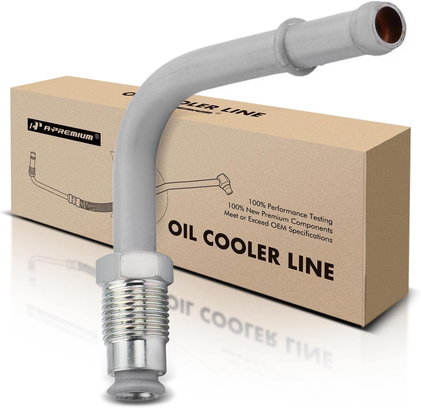 A-Premium Transmission Oil Cooler Outlet Line Assembly