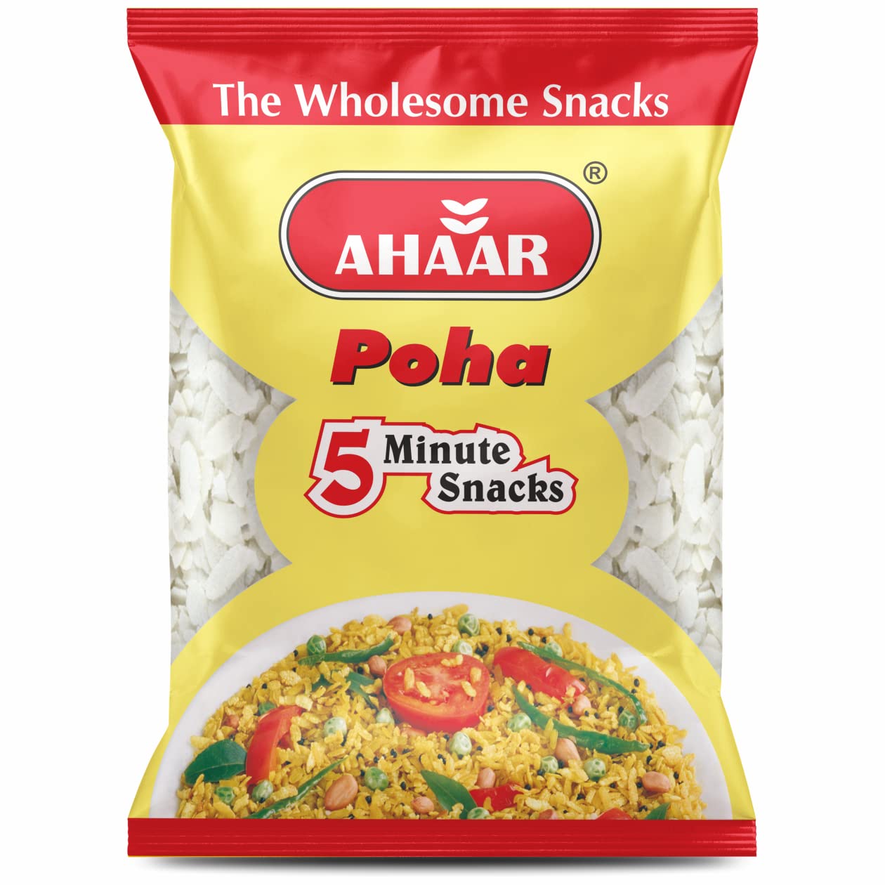 Ahaar Poha 500g | Chidwa | High-Fibre Rice Flakes Avalakki (B071GM3Y7J) Amazon Price History, Amazon Price Tracker