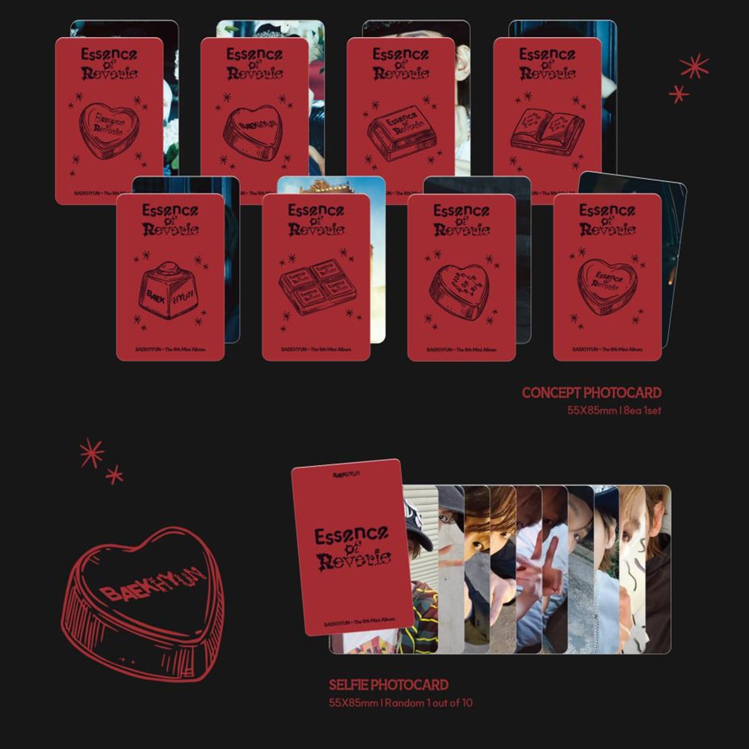 Amazon.com: BAEKHYUN - Essence of Reverie The 5th Mini Album