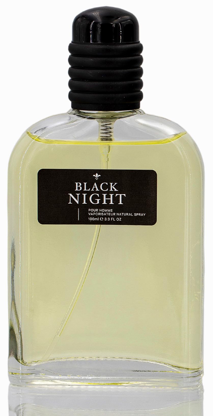 Black Night - Compatibile con Black Afgano Nasomato. Acqua di Colonia Intense 100 ml, Profumo ai Feromoni per Uomo, Profumi Equivalenti