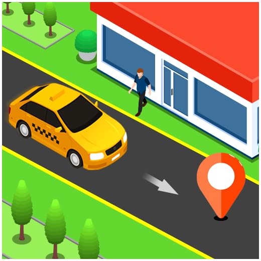 Lift Pick me up Car 3D - City Passenger Driver