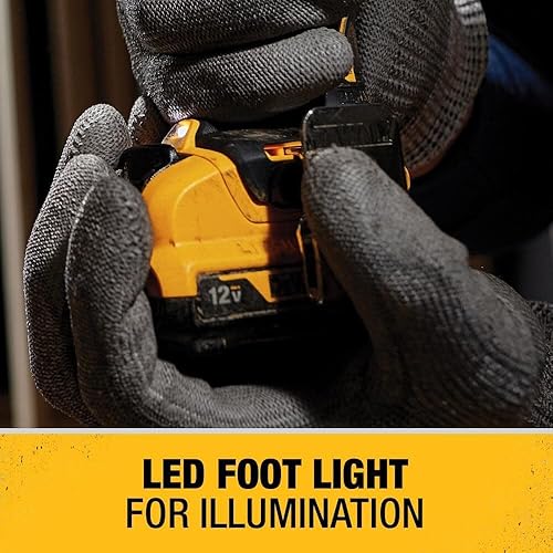 Miniatura 4 de DeWALT XTREME - Taladro inalámbrico de 12 voltios Max, kit de controlador, 3/8 pulgadas (DCD701F2)