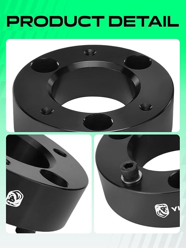 YHTAUTO 2.5 Inch Front Leveling Lift Kit Fit 2004-2026 Ford F-150, 2003-2018 Expedition, 2006-2008 Lincoln Mark LT | RWD/4WD | Spacers Raise the Front By 2.5 Inch | 2PCS Suspension Leveling Kit by YHTAUTO - Image 9