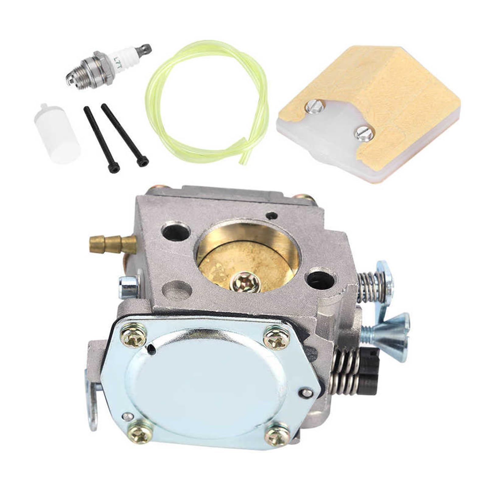 Bobina de encendido de carburador de motosierra, filtro de combustible de aire, Kit de herramientas de jardín, repuesto apto for piezas de motosierra Jonsered 625 630 625