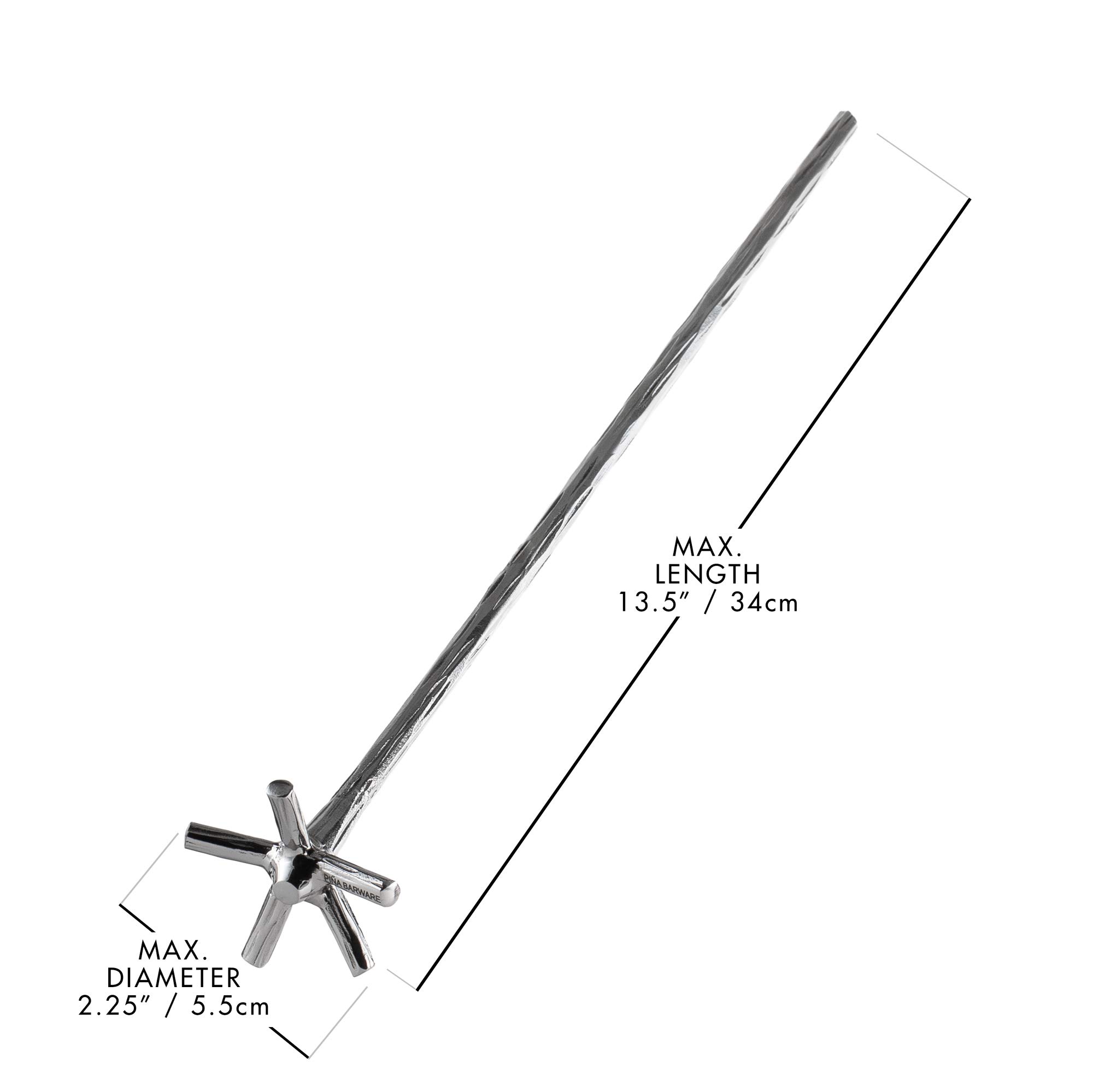 Amazon.com | Piña Barware Swizzle Stick Stirrer - Stainless Steel