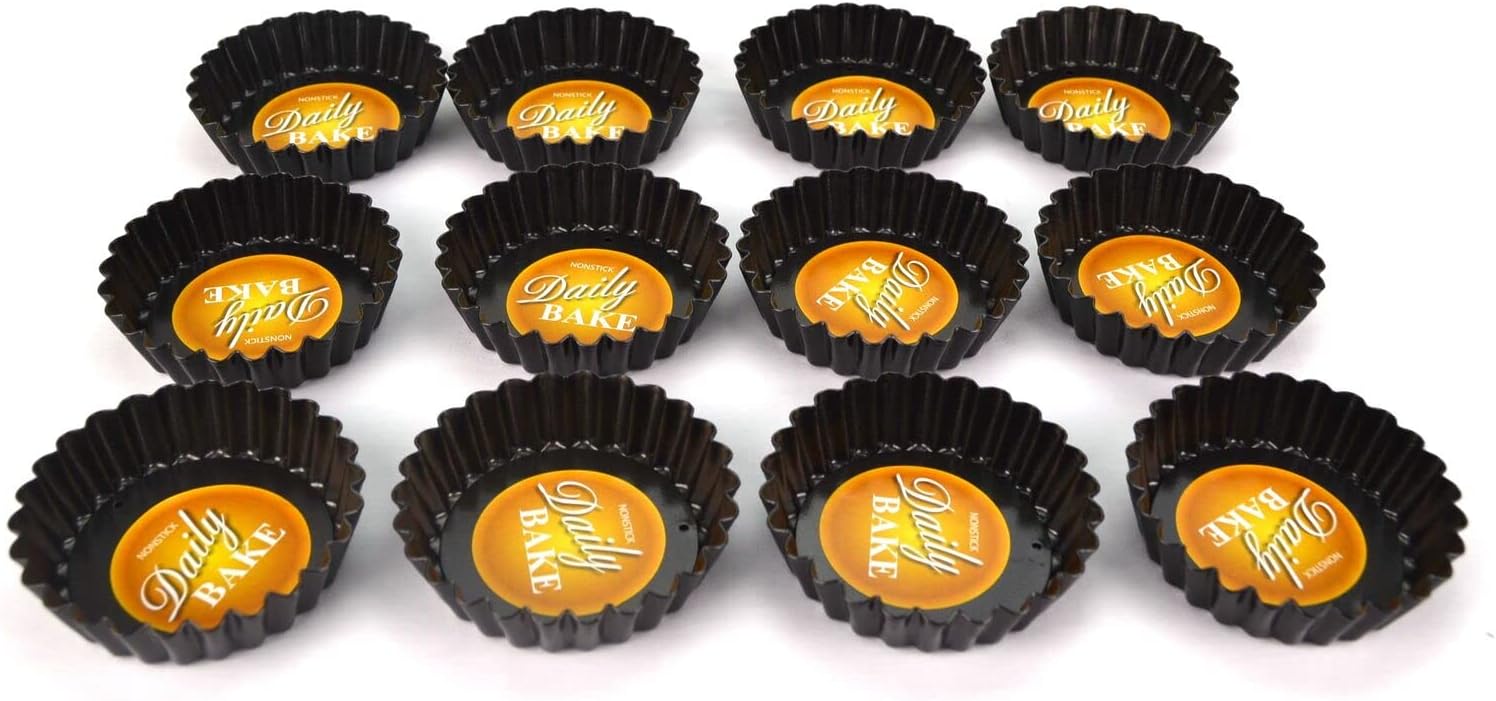 D.LINE Non-Stick Mini Quiche Pan with Loose Base