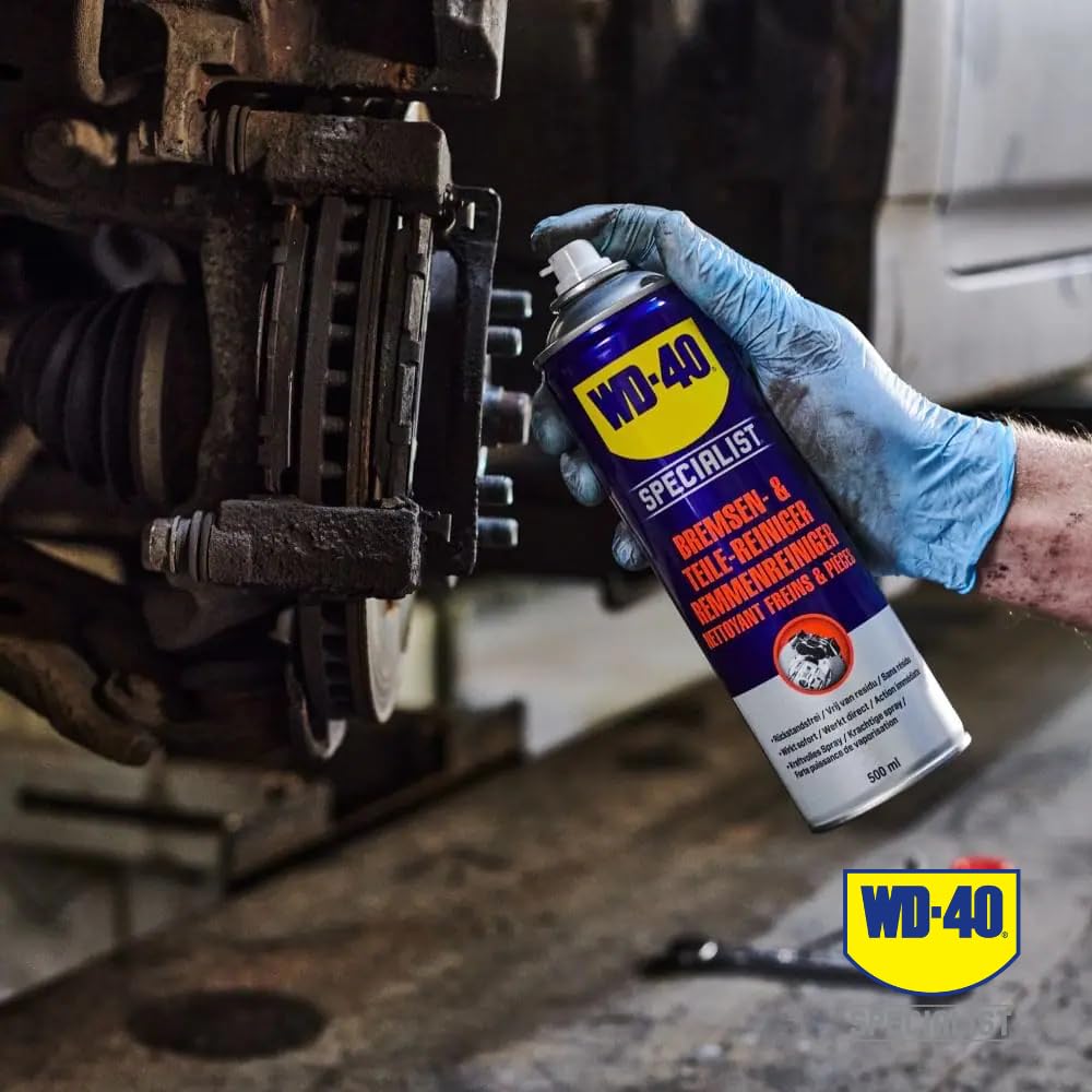 detergente Disk brake clenaer pulisci dischi WD40 da 500 ml pulizia sospensioni