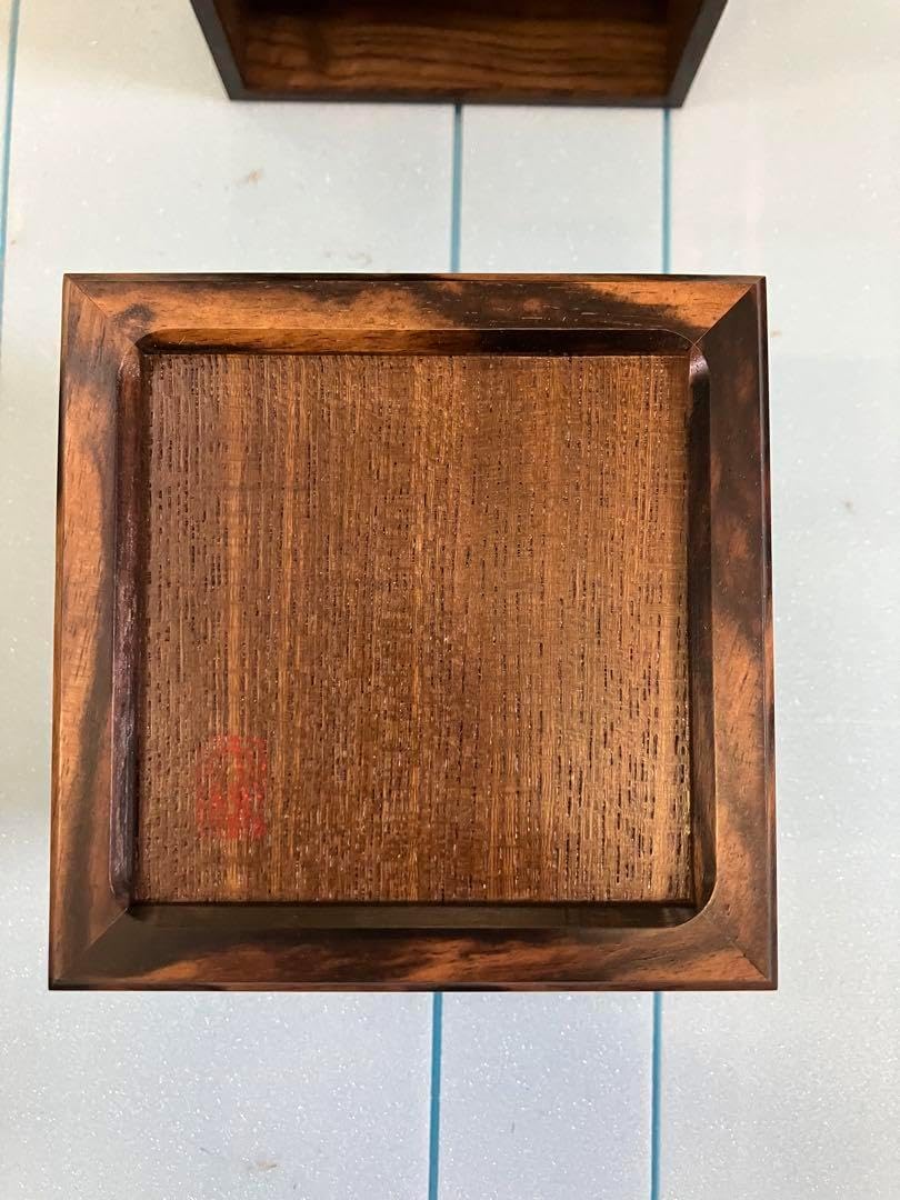 高級御碁盤 新カヤ 新カヤ3寸碁盤(足付き)ガラス石 樹脂碁筍セット 足