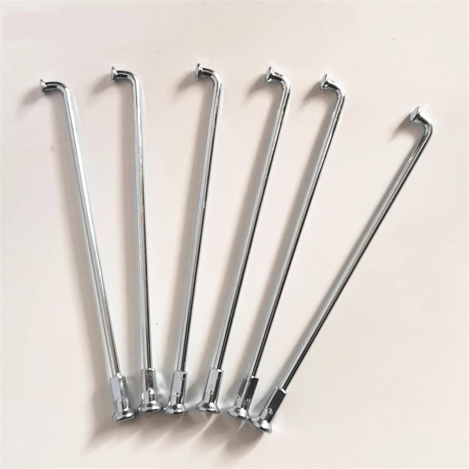 36Pcs 8G Off-Road Motorcycle/Electric Bike Spokes Diameter 4.0mm J Bend Motor Bike 45#Steel Spoke Bicycles Bike Accessories Nipples