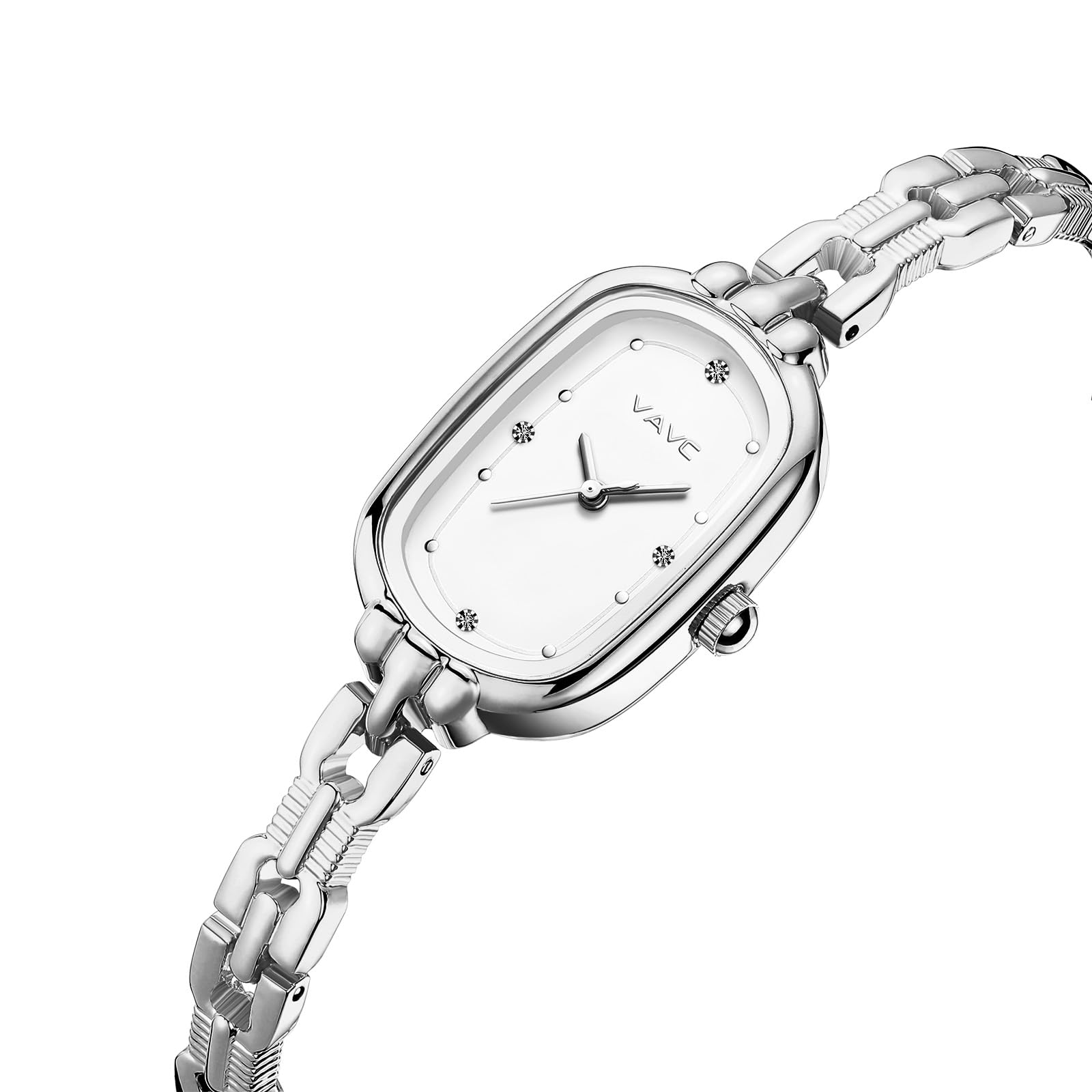 Reloj de pulsera dorado vintage para mujer, pequeño reloj de cuarzo analógico ovalado con esfera de diamantes de lujo, resistente al agua. Herramienta de ajuste incluida