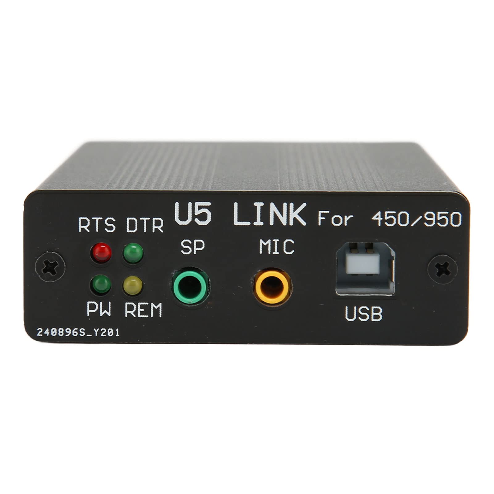 Adaptador para PC, conector USB silencioso y conector de radio de metal compatible con FT 891 991 FT 818 FT 857D FT 897D, aislamiento óptico completo