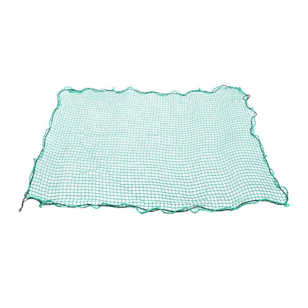 Anhängernetz 2,5 x 3,5 mit Eckmarkierungen Anhänger Netz mit Spanngummi zur optimalen Ladungssicherung Netz für Anhänger mit Gummiseil