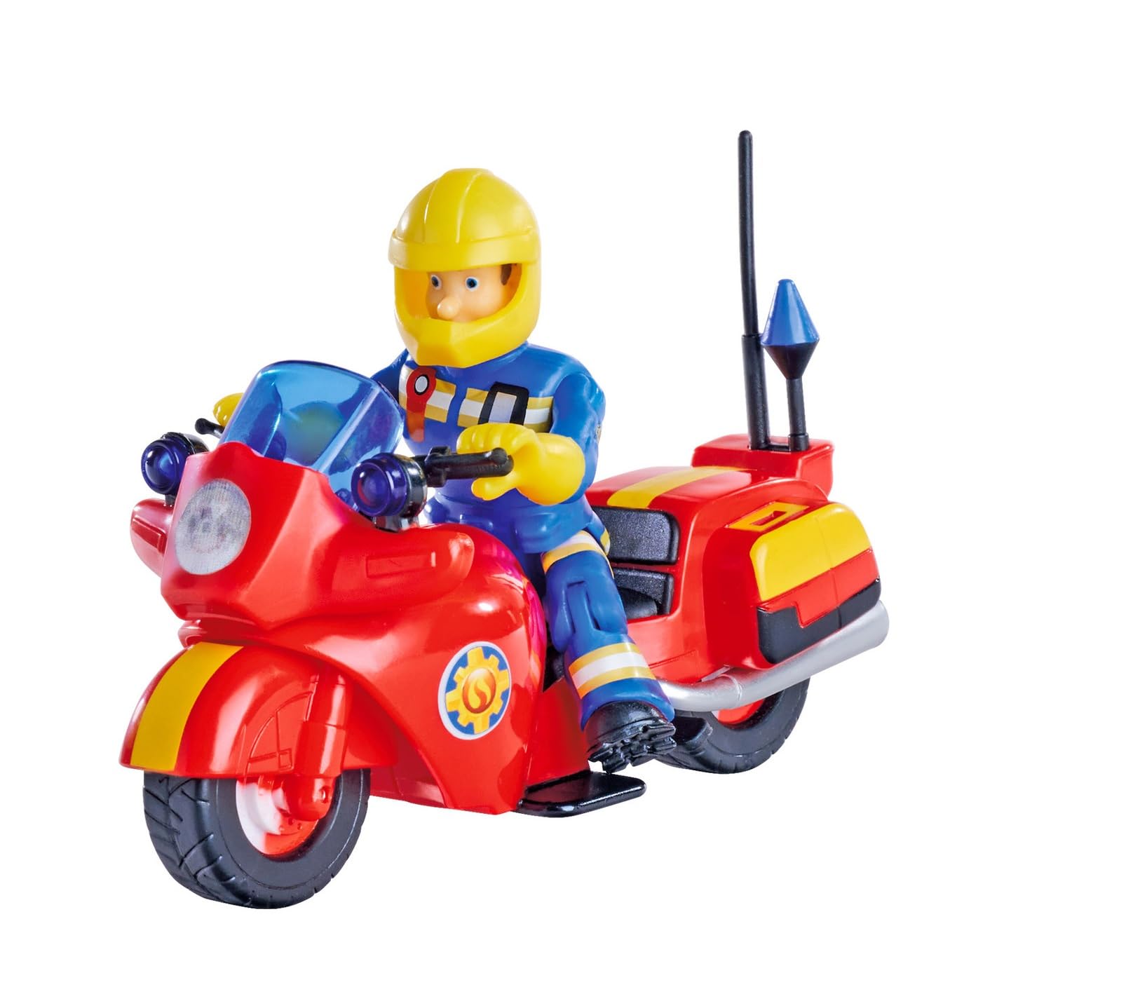 Sam Feuerwehr Motorrad mit Figur