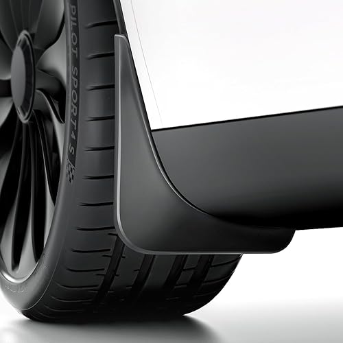 REEVAA Accesorios para Tesla Modelo Y 2024  Aletas de barro actualización de grado militar No requiere perforación Protectores contra salpicaduras