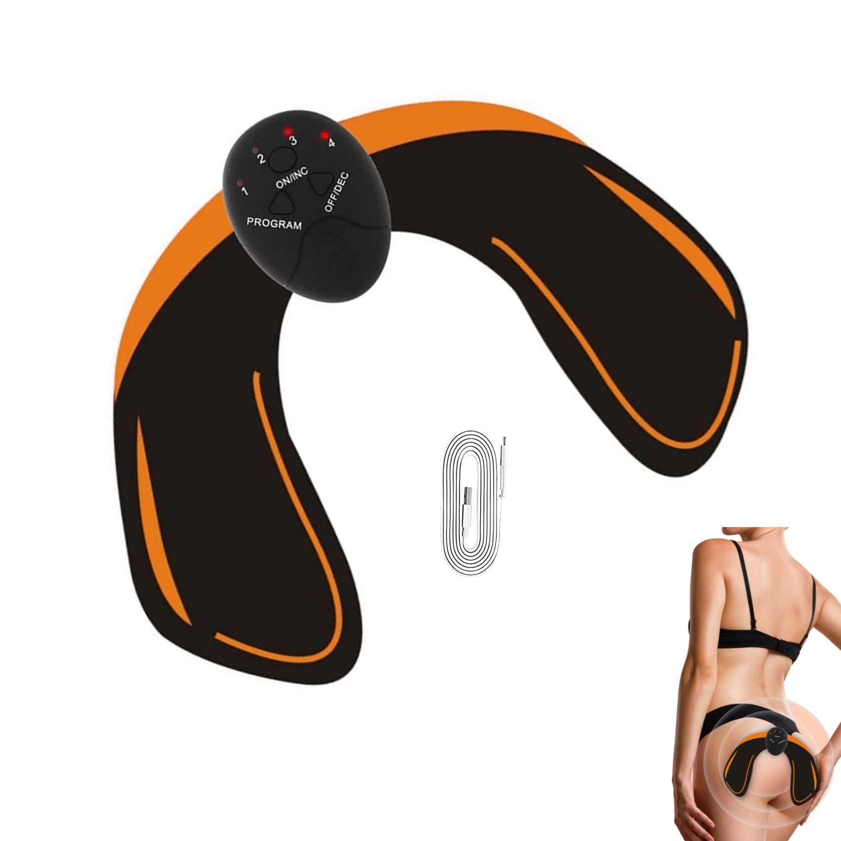 ButtLift EMS Hip Massage Enhancer, Butt Firming Enhancement for Women, Get in Shape in 3-6 Weeks