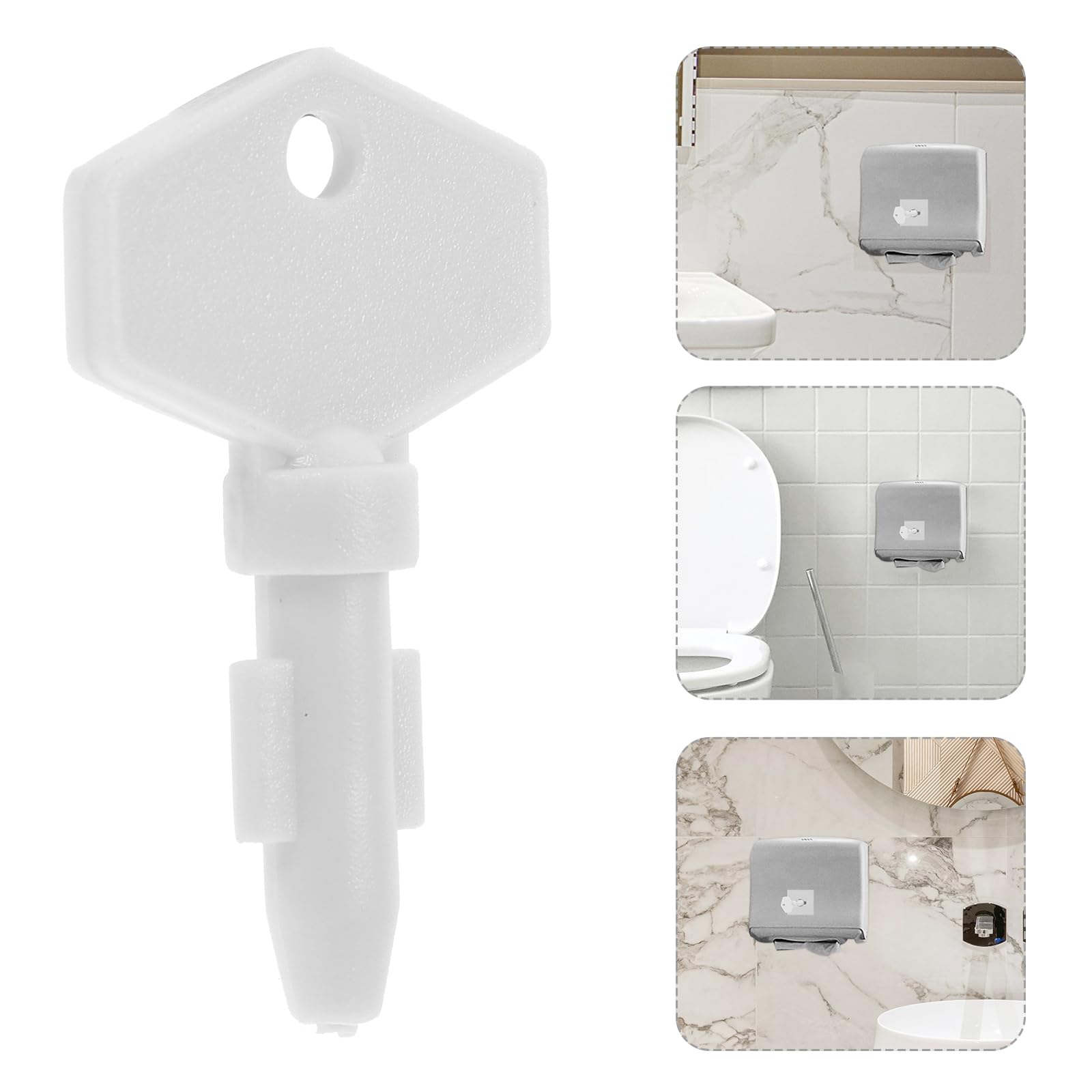 Clé De Distributeur De Papier Hygiénique De 2 Pièces Clé Pour Distributeur De Lingettes De Papier Clé De Rechange Pour Distributeur De Papier Hygiénique Clés Pour Distributeur De Papier