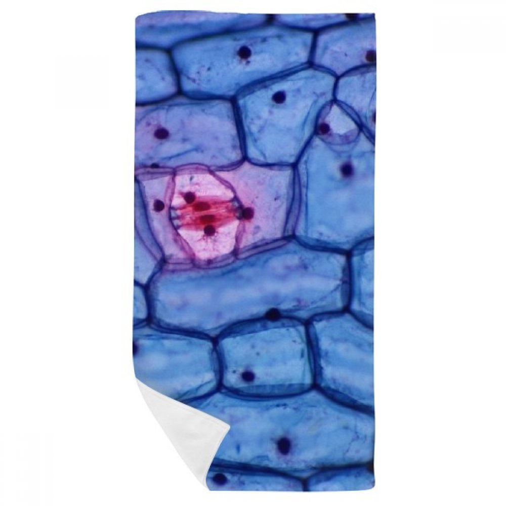 Serviette de bain bioplast microcosmique douce pour peaux sensibles format essuie-mains