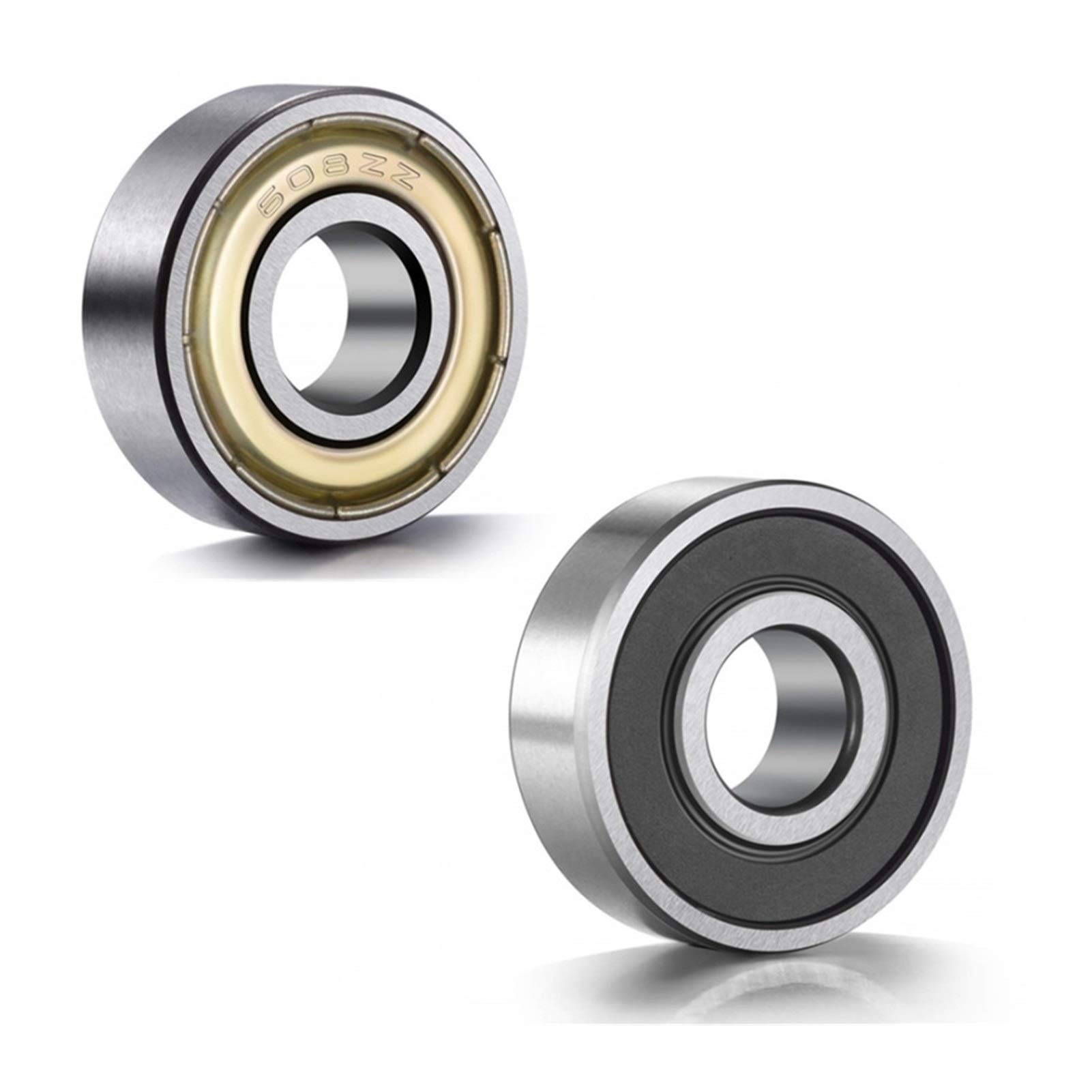 HYUJNAFZR 10pcs Groove Bearings,Model 608zz,623zz,624zz,625zz,635zz,626zz,mainly Used for 3D Printer Parts,Industrial Automation Equipment,etc.