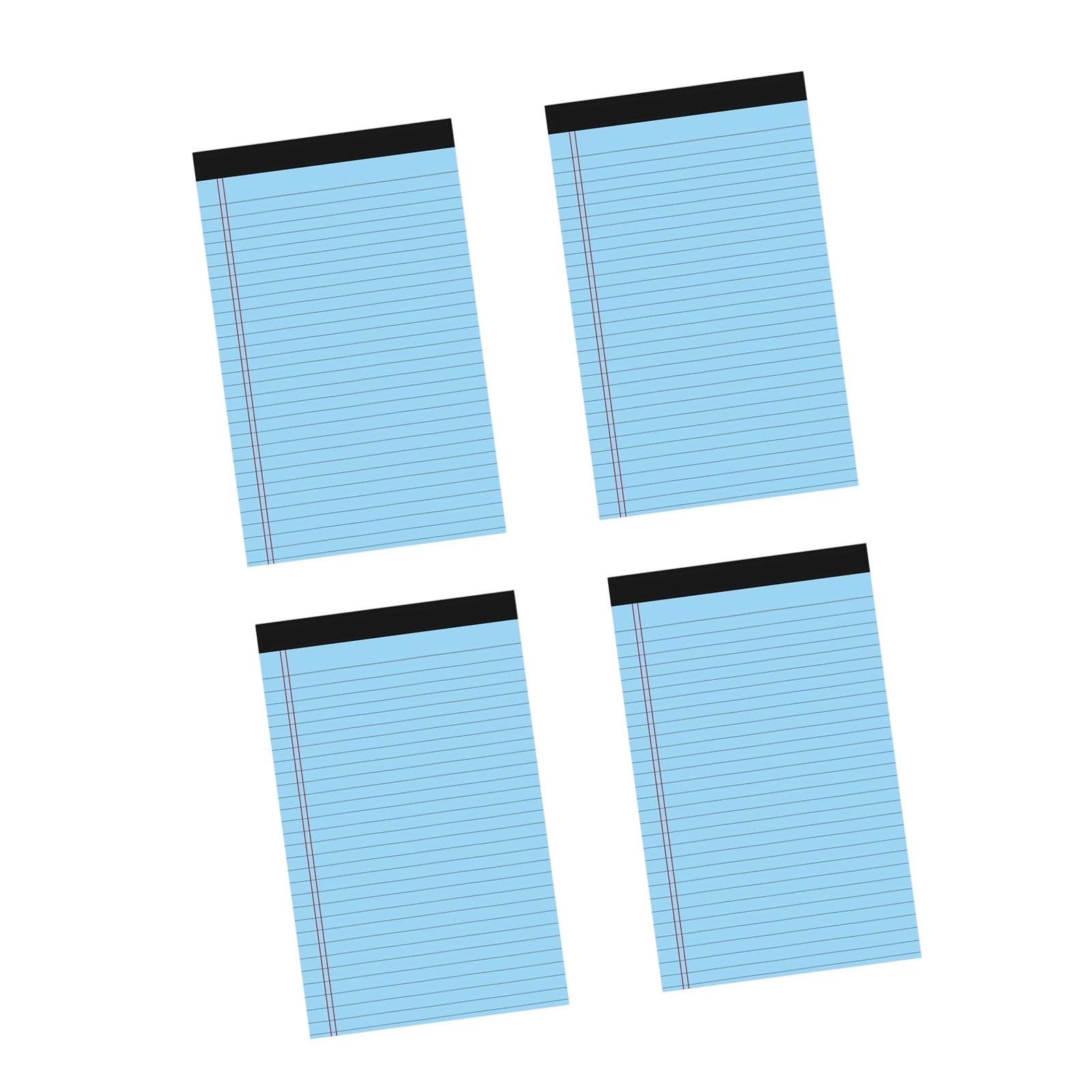 4 blocs de notas pequeños, hojas de notas, bloc de notas legal, cuaderno de bolsillo forrado para tomar notas, recordatorios, bloc de notas, columna, bloc de notas de papel extraíble