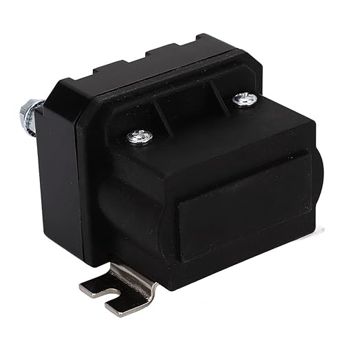 Miniatura 9 de Relé de torno eléctrico 250A 12VDC Relé de inicio del cabrestante ABS Vivienda impermeable Cobre Contacto Bobina de latón Relé Contactor de relé de