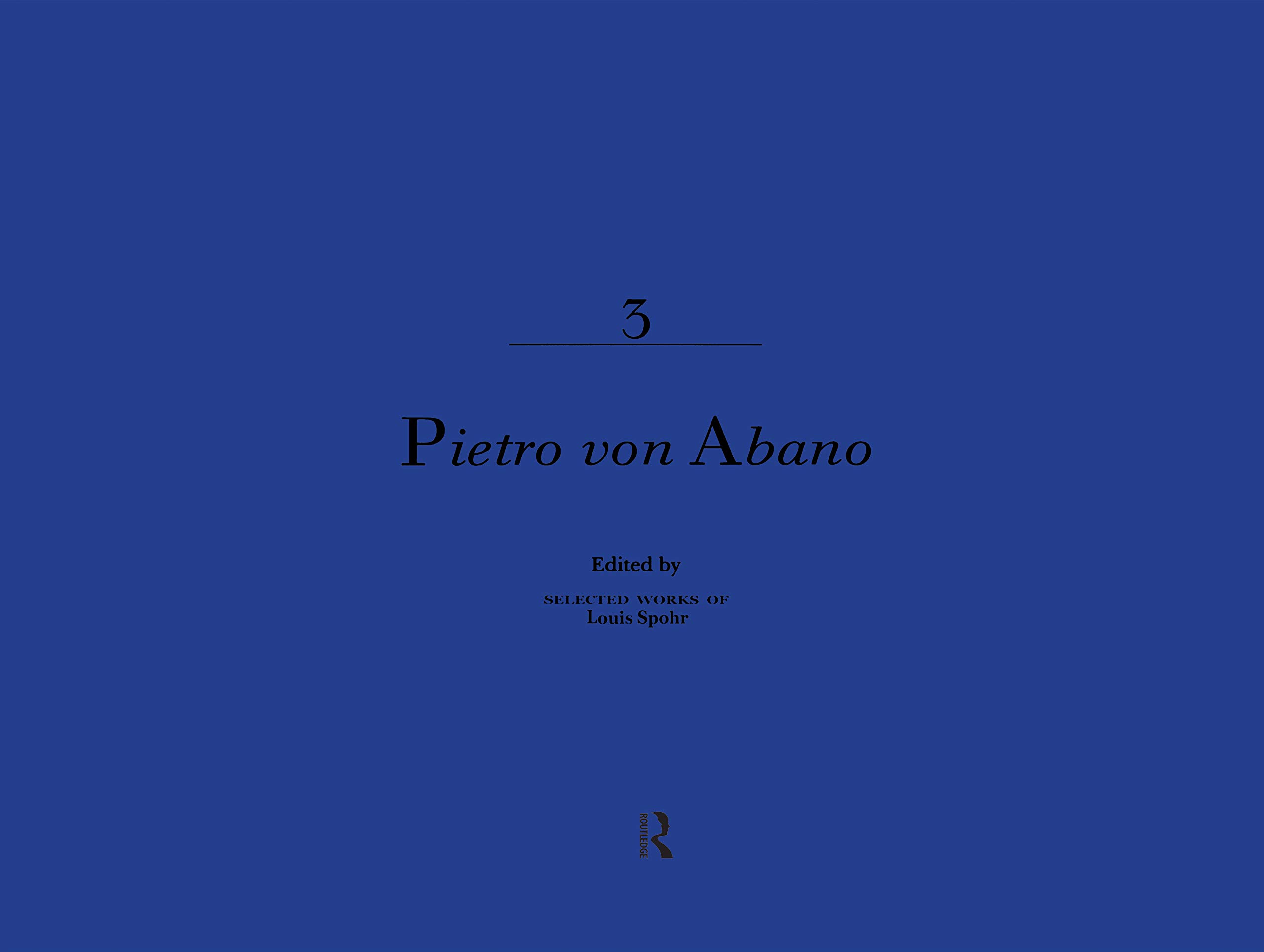 Pietro Von Abano (Selected Works of Louis Spohr, 1784-1859) (German Edition)