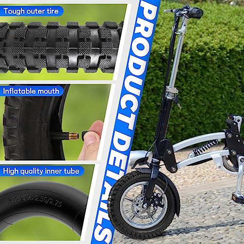 Jevina 12 1/2X2.75 Reifen + für 49Cc Motorrad Dreckiges Fahrrad Reifen MX350 MX400 Roller Reifen 12- VerschleiiFester Reifen