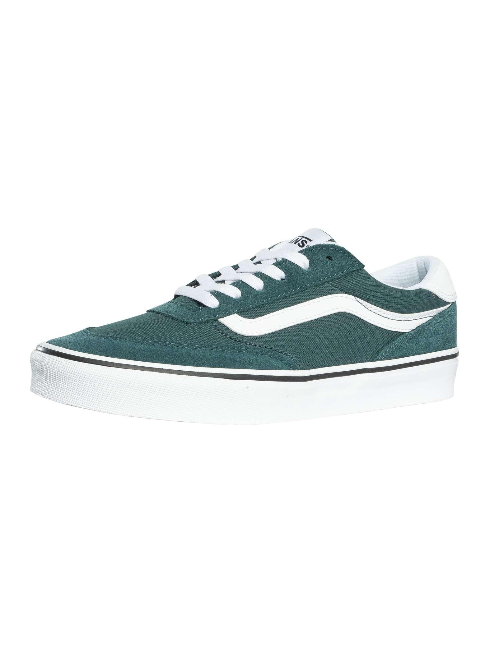 Vans Uomo Scarpe da Ginnastica in Tela Brooklyn, Black/Gum