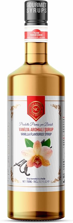 Nish Chocolate, Caramel, Vanilla Flavored Syrup Set of 3 (3x700 ml)