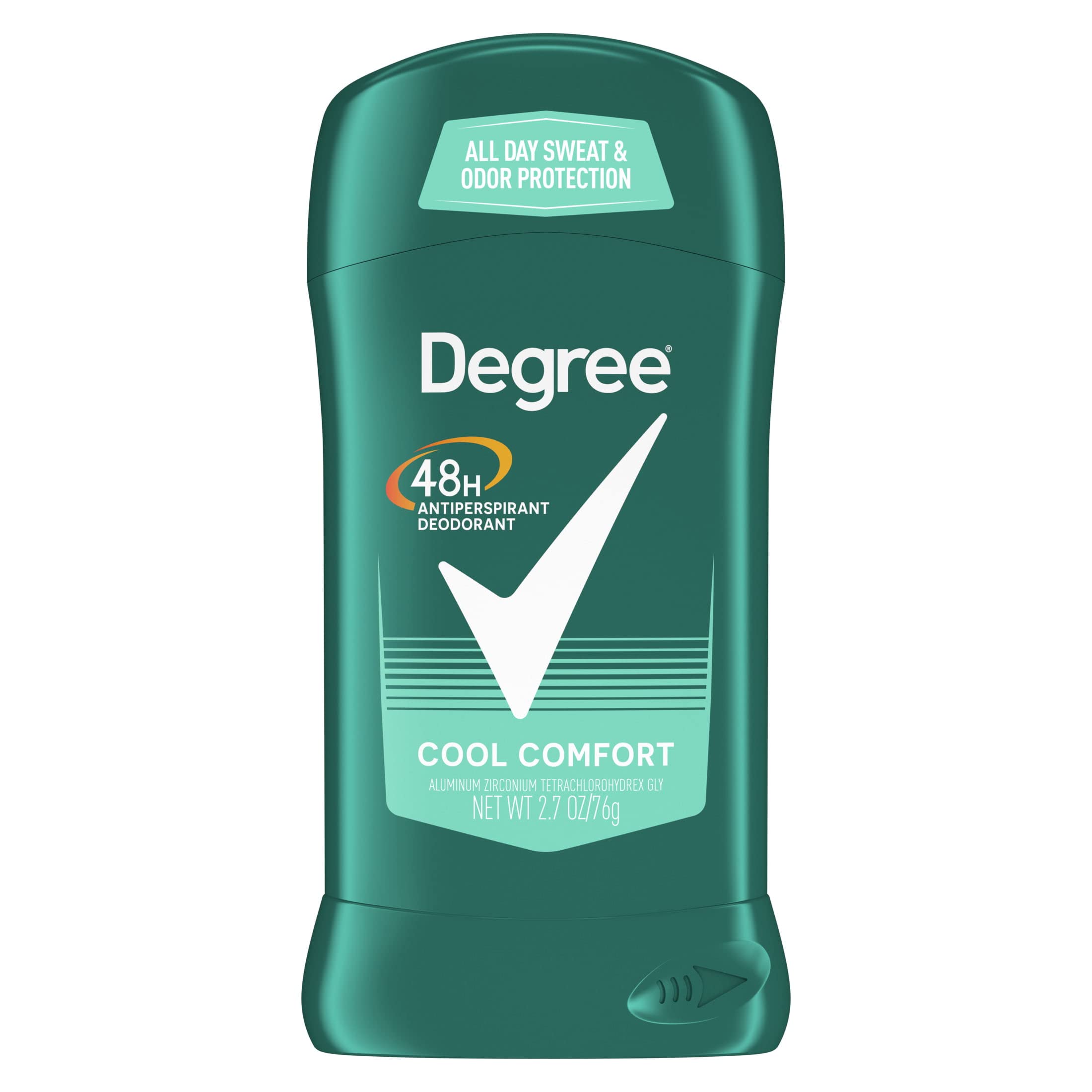 Degree Cool Comfort Original Protection Antiperspirant Stick, 2.7 oz (Pack of 5)