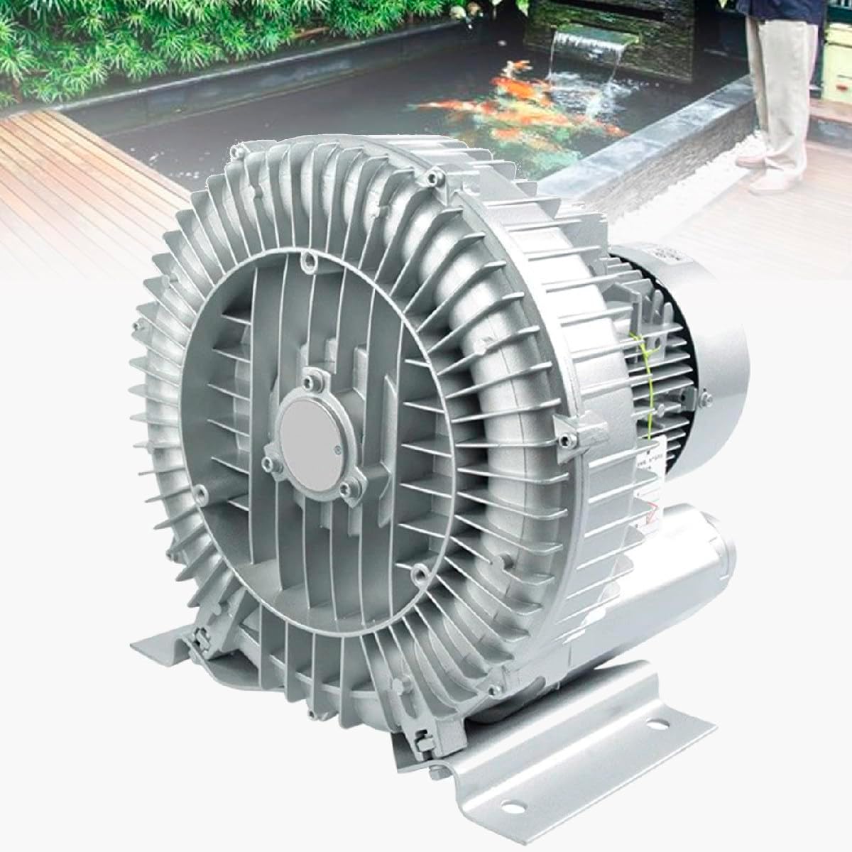 Regenerative Blower, Side Channel Blower, Single Phase Turbine Blower, 2980rpm/Min,120w-1100w, for Air Blowing Or Suction 250W/0.34HP