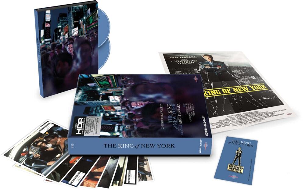 The King of New York [Édition Prestige limitée-4K Ultra-HD + Blu-Ray + Goodies]