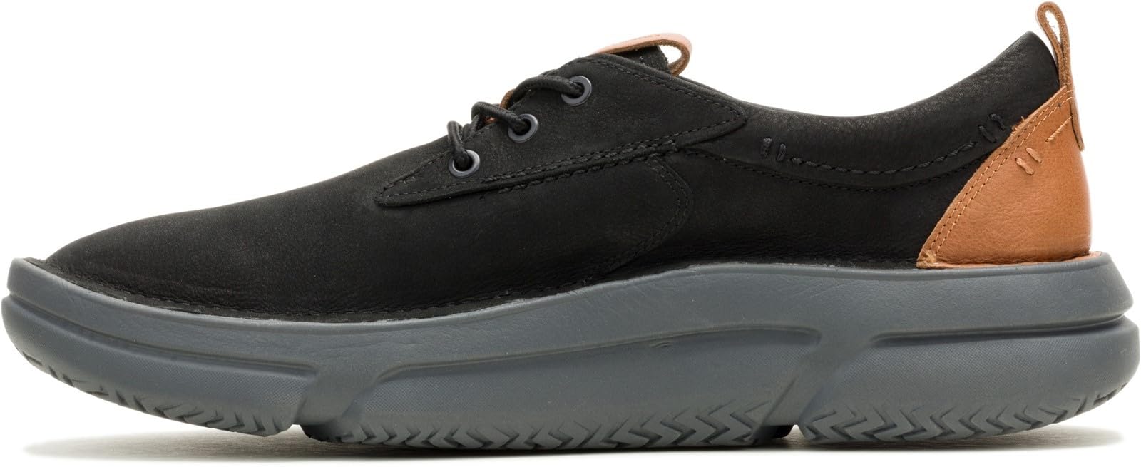 Hush Puppies Men's Baylor Lace Up, Black/Black, 6 UK
