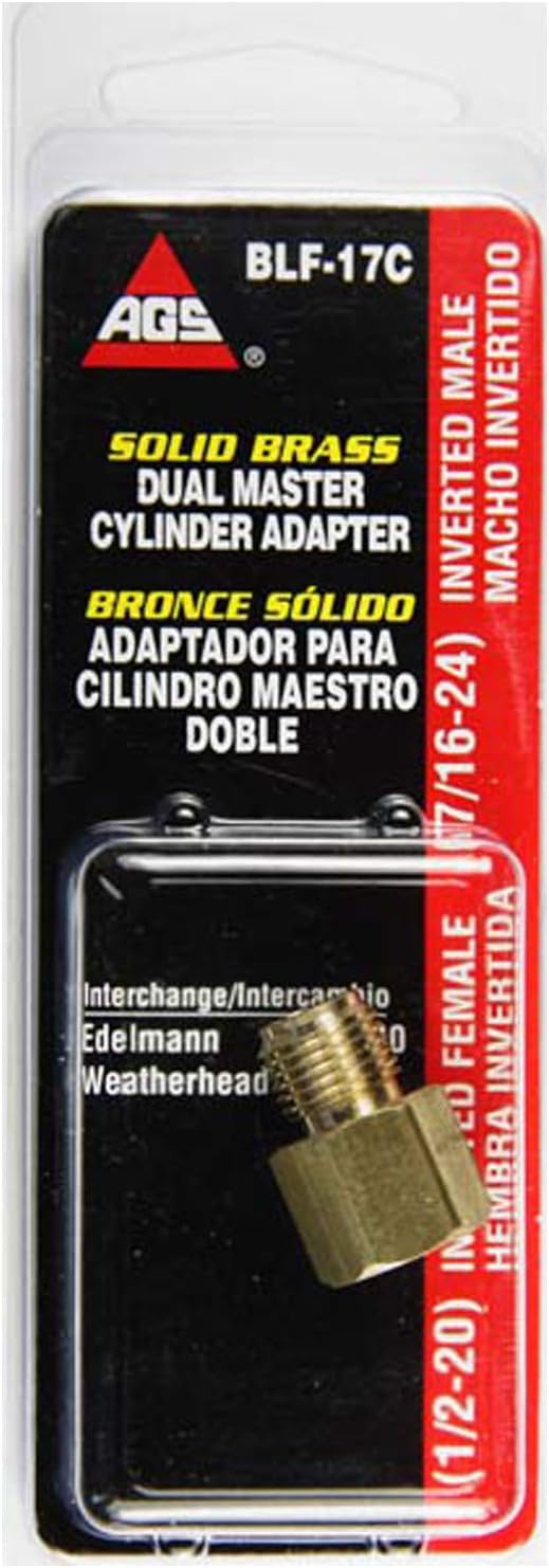 AGS BLF17C Brake Line Fitting, Hose, Lines & Fittings Amazon Canada