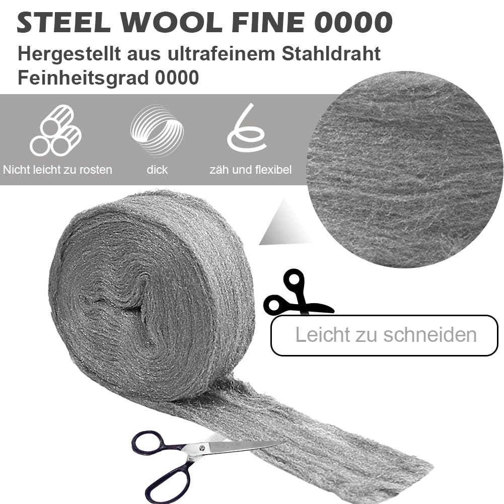 GEOGIEEW Stahlwolle Mäuseabwehr 6 Stück - Nagerst Produktbild-Vorschau 6