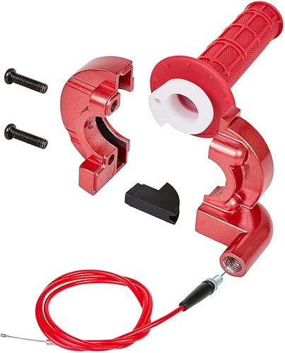 Miniatura 9 de PUCKY New 78" 22mm Twist Throttle Accelerator Handle Grips and Cable Set with Kill On Off Switch for 50cc 110cc 150cc 250cc Mini Bike ATV Quad Pit