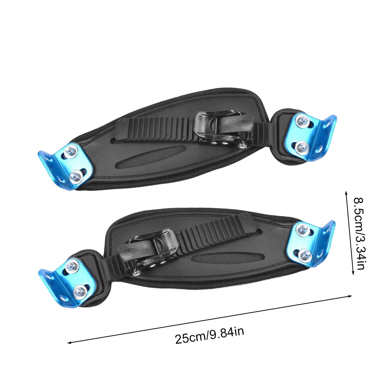 Support de pied de planche à roulettes de montagne, sangle de pied pied réglable pieds en nylon avec sangle de fixation sangle de planche à roulettes,Pièces de ceinture de support de skateboard pour