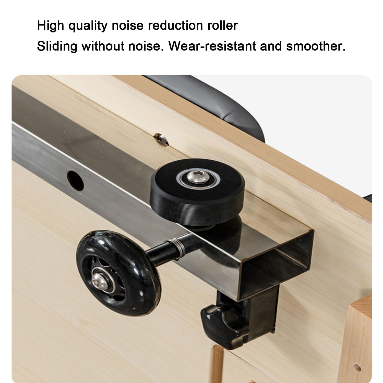 Pilates Reformer in legno per casa e studio, supporta fino a 350 kg, uso professionale
