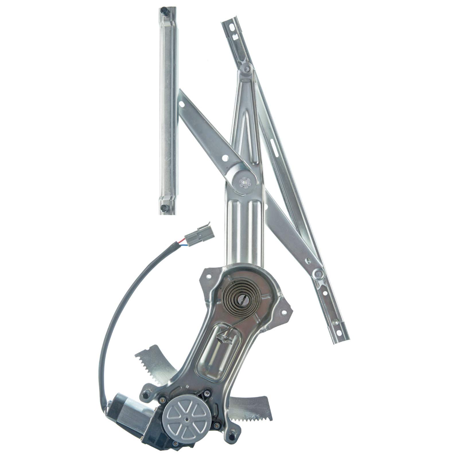 YHTAUTO Front Power Window Regulator Driver Side with 2-Pin Motor Assembly for Ford Mustang 1994-2004 Convertible/Coupe